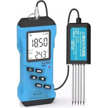 Imagem de Teste De Solo 7 Em 1 Testador Rápido De Solo, Nitrogênio, Fósforo, Potássio Npk, Testador De Ph, Testador De Umidade, Condutividade De Nutrientes, Medidor Ec Entenda Com Precisão A Fertilid