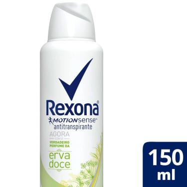 Imagem de Desodorante Aerosol Rexona Erva Doce Feminino 150ml/90g
