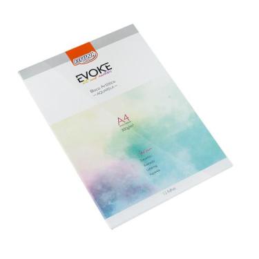 Imagem de Bloco Artistico Aquarela A4 Com 12 Folhas Evoke - Brw
