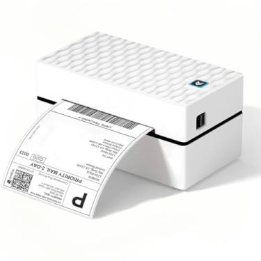 Imagem de Impressora de Etiquetas 110V-240V, Adesiva 50-104mm, Impressora Termica, Possui Conectividade BT, Inclui Cabo USB, Vem com Suporte Auxiliar, Velocidade de Impressão de 150 mm/S, Resolução de 203 Dpi