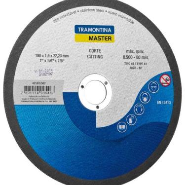 Imagem de Disco de Corte Fino 7" Tramontina para Aço Inox e Materiais Endurecido