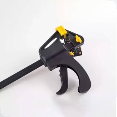 Imagem de Sargento Grampo Rápido 10 polegadas para Fixação de Objetos com Hastes Para Reparos Montagens Marcenaria