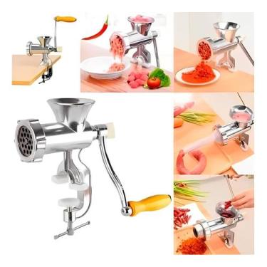 Imagem de moedor carne máquina manual moer Hamburguer Kafta Linguiça - ZEM