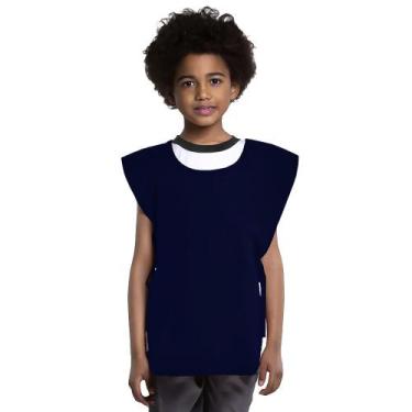 Imagem de Avental Duplo para Artes e Artesanato - DEMORGAN, Marinho, M