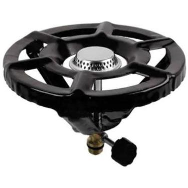 Imagem de Fogão Fogareiro 1 Boca Portátil Para Botijão Gás Camping