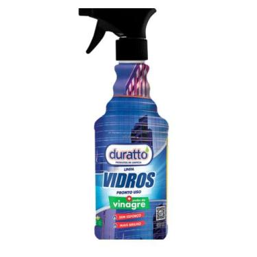 Imagem de Limpa Vidros + Vinagre Pronto Uso 500ml com Gatilho Duratto