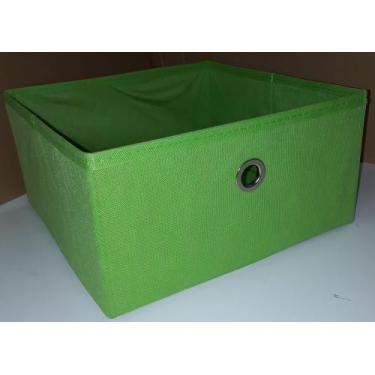 Imagem de Caixa organizadora 28x15x28 - Organibox - Verde Limão - organicanto