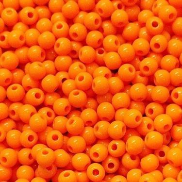 Imagem de BOLINHA DE RESINA Nº 04 (15 G) - LADEIRA BIJUTERIAS, LARANJA