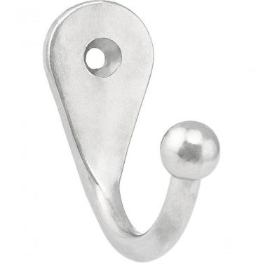 Imagem de Cabide Simples Grande Metálico Niquelado - Nove54