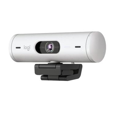 Imagem de Webcam Full Hd Logitech Brio 500 Branco