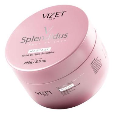 Imagem de Máscara Hidratação Pro Hyaluroico Água de Coco Splendidus Vizet 240gr