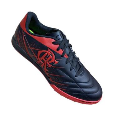 Imagem de Chuteira Society Flamengo Avanti 3 - Adulto - Oxn, 40, Preto