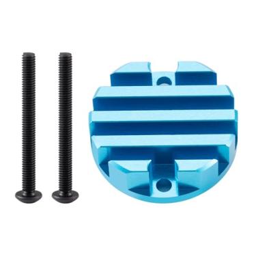 Imagem de Que-T 1/12 RC Aluminum Motor Cover Cap for Tamiya 57409 Lunch Box Upgrade(Blue)