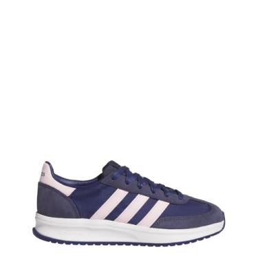 Imagem de adidas Tênis feminino Run 72, Branco/Preto/Preto, 5.5