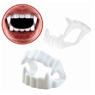 Imagem de Dentadura Vampiro Plastico 12un - FR