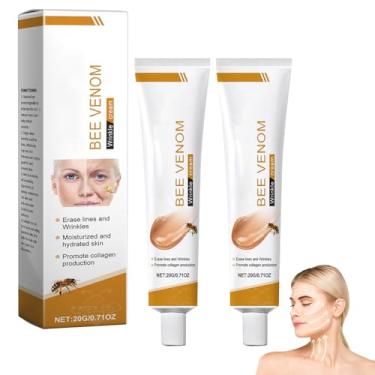 Imagem de A-life Creme de veneno de abelha, 2 peças de creme de remoção de rugas, firmador, hidratante para levantar a pele, adequado para o rosto e pescoço