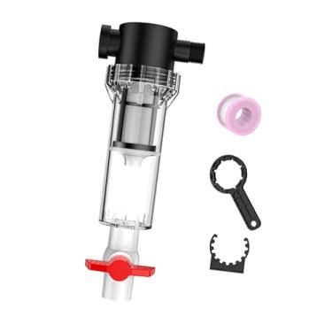 Imagem de Stgfyxgs Filtro Interno para Aquário, Limpador de Rosca de 1/2", Anel de Vedação de Silicone Multiuso, Acessórios Transparentes, Filtro, Malha 100