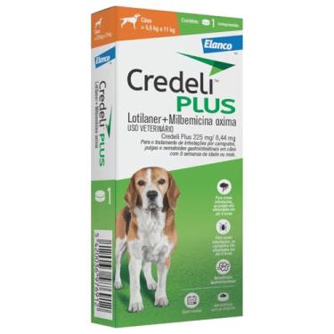 Imagem de Credeli Plus 225 mg Laranja - 5,5 A 11kg
