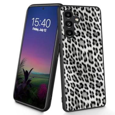 Imagem de Bxgolkgd Projetada para Galaxy A17 5G, capa protetora antiderrapante de silicone TPU macio e fino à prova de choque para Samsung Galaxy A17 5G 2025 de 6,7 polegadas - estampa de leopardo