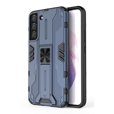 Imagem de SORAKA Capa para Samsung Galaxy S22 Plus 5G com suporte Capa de proteção resistente para Samsung Galaxy S22 Plus 5G Capa com placa de metal para suporte magnético para carro Capa Silm Fit