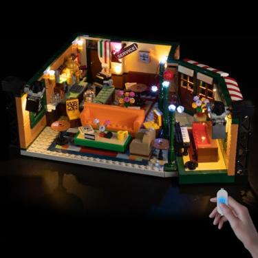 Imagem de Nitemode LED Light Kit Compatible with Lego 21319, Upgraded Friends Central Perk Models Set Lighting Accessories (No Model)
