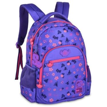 Imagem de Mochila De Costas Juvenil Stitch Disney - Clio Ts24627