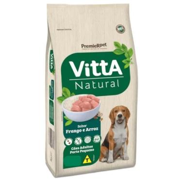 Imagem de Ração Vitta Natural Cães Adultos Porte Pequeno Frango & Arroz 15 kg - 