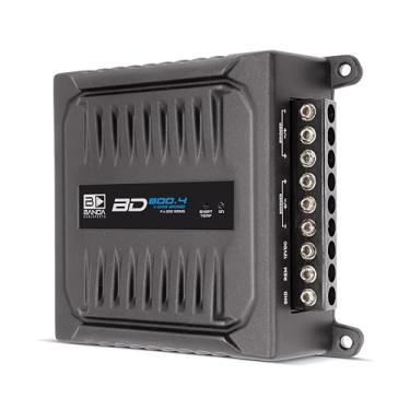 Imagem de Banda Audioparts BD800.42OHM 800 Watts 4 Canais 2 Ohm Amplificador de Áudio para Carro de Alcance Completo 4 x 200 Watt Rms 4 Ohms Ponte - Preto