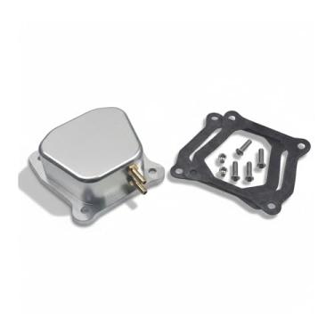 Imagem de Tampa de válvula de alumínio Billet prata para motor clone Predator 212cc 196cc Non-Hemi GX160 GX200, para Coleman CT200U BT200X CT100U Mini Bike KT196 Go Kart Baja Hisun Tillotson
