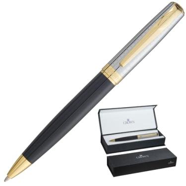 Imagem de Caneta Crown Conquist Gold (PRETO/PRATA)