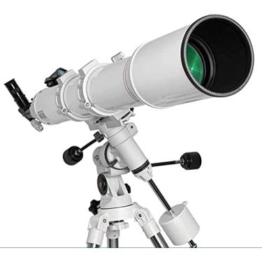 Imagem de Telescópio astronômico telescópio espacial profundo observação de estrelas telescópio profissional telescópio de alta potência teleles de alta definição (telescópio C)