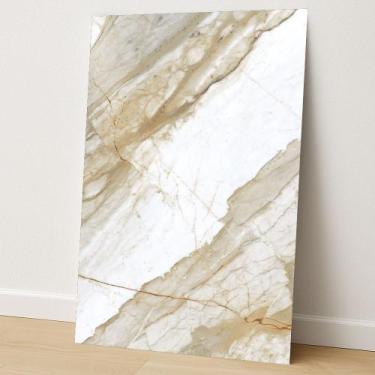 Imagem de Piso Efeito Mármore Porcelanato Vinílico Lavável Impermeável Premium -