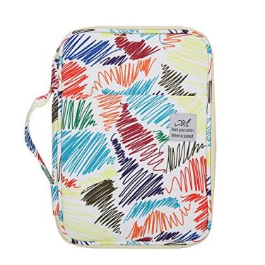 Imagem de Acouto Estojo Elegante para Lápis de Desenho – Bolsa de Armazenamento para Lápis de Cor e Canetas Aquarela, para Artistas e Estudantes (96 cores)