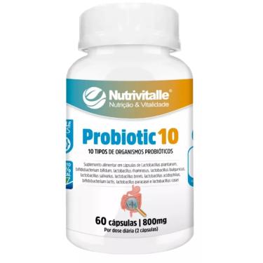 Imagem de PROBIOTIC 10 800MG 60CAPS NUTRIVITALLE