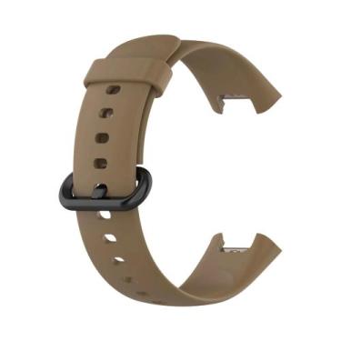 Imagem de Pulseira De Silicone Preta Para Redmi Watch 2 Lite Com Protetor De Tel
