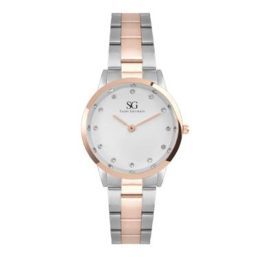 Imagem de Relógio feminino Belmont diamond bicolor 32mm Saint Germain