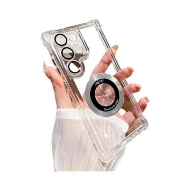 Imagem de Capas Magnéticas de Silicone Transparentes para Samsung Galaxy A55, A3