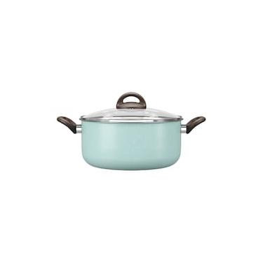 Imagem de Caçarola Brinox Suprema 24cm Ceramic Life 4,5L Verde