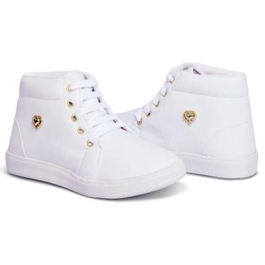 Imagem de Tênis Botinha Feminina Cano Curto Treino Moda Academia Casual - Leila 