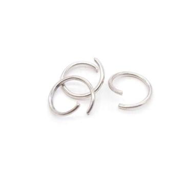 Imagem de Argola Elo Metal Níquel 10mm 100pçs 30g Chaveiro - Macall