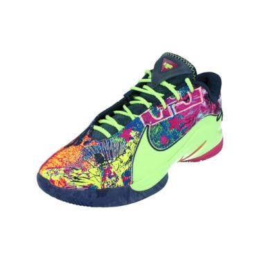 Imagem de Nike Tênis de basquete masculino Lebron XXII Crown Jewel, Blustery Fireberry Ghost Green 400, 42