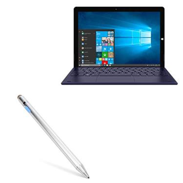 Imagem de Caneta Stylus Teclast X6 Pro, BoxWave [AccuPoint Active Stylus] Caneta eletrônica com ponta ultrafina para Teclast X6 Pro - Prata metálica