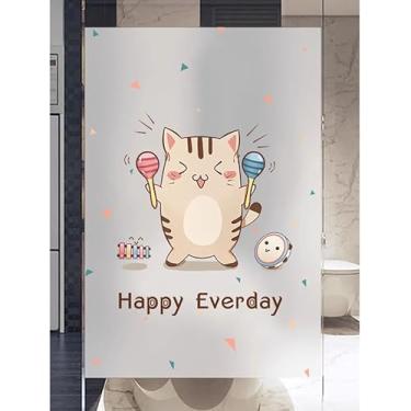 Imagem de Generic 1 peça película opaca película de janela adesivo tipo-BLT-077 PVC colorido 150 x 30 cm