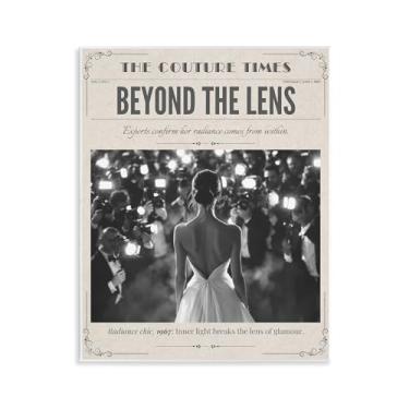 Imagem de Stupell Industries Arte de placa de parede da revista The Couture Times, design de A Barefoot Stylist, 14 x 11