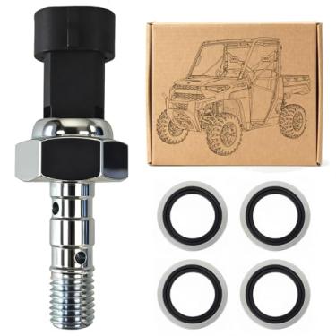 Imagem de Interruptor de pressão de freio de substituição OEM com kit de vedação para Polaris Ranger 1000, RZR, Sportsman, General | Substitui 4014262, 4081117, inclui selo 5413212 (2015-2024)