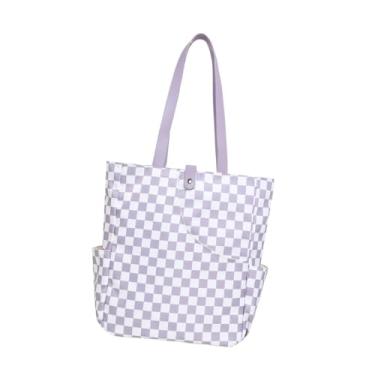 Imagem de YIJU Bolsa de pickleball, mochila de badminton, bolsa de ombro grande para badminton, para raquetes de tênis, para atividades ao ar livre, Roxo