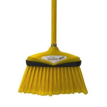 Imagem de Vassoura Noviça Multiuso de Nylon plumado com cabo Amarelo Bettanin 96