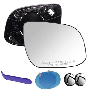 Imagem de EAP Vidro espelhado de passageiro compatível com Hyundai Accent 2010-2011, Kia Rio 2010-2011, aquecido, 876211E500