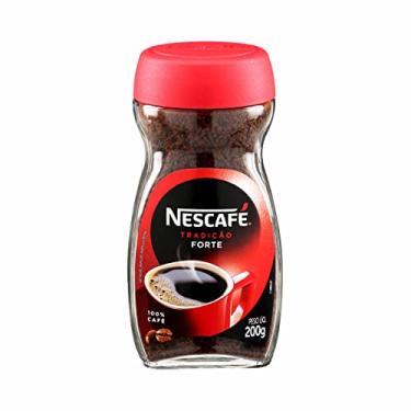 Imagem de Café Nescafe Tradição Forte Vidro 200g Kit Com 3 Unidades