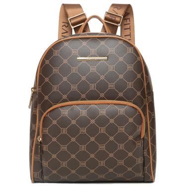 Imagem de Bolsa Mochila Feminina Rafitthy 28.25176 Grande Monograma